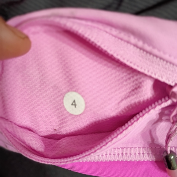 Lululemon Athletica Black and Pink Athletic Pants - Picture 4 of 5